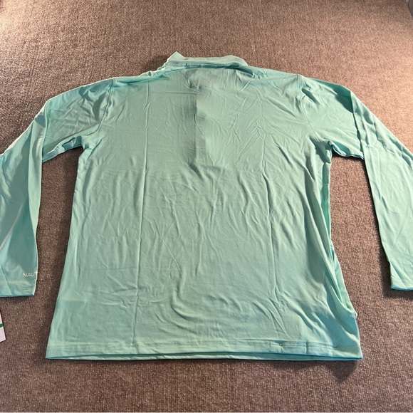 Nautica Aqua Long Sleeve Shirt - Picture 1 of 5